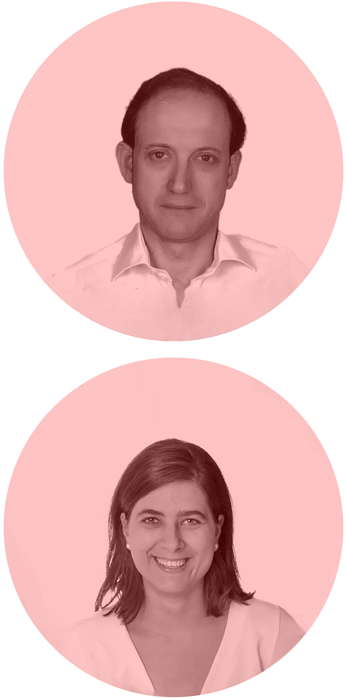 Retrato de Daniel Fernández-Carracedo y Silvia Cebrián